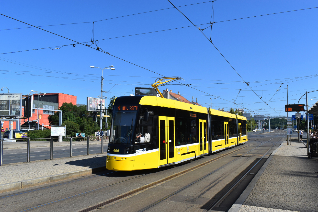Plzeň, Škoda 40T ForCity Smart № 406