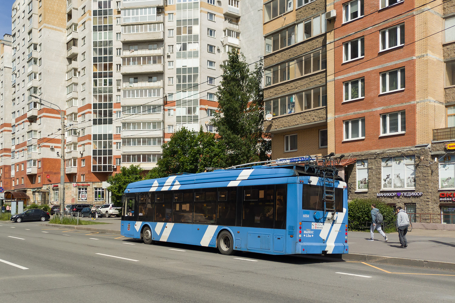 Санкт-Петербург, Тролза-5265.02 «Мегаполис» № 6004