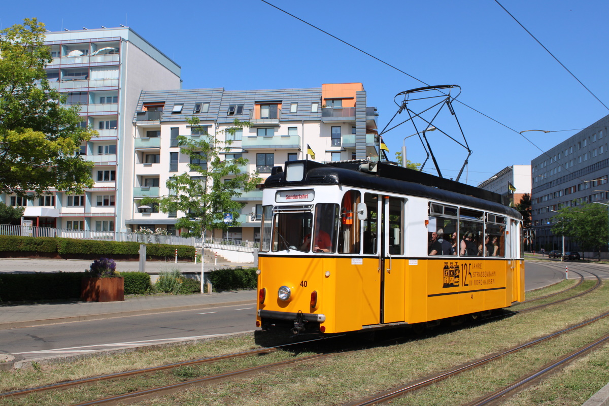 Нордхаузен, Gotha T57 № 40; Нордхаузен — 125-летие трамвая в Нордхаузене