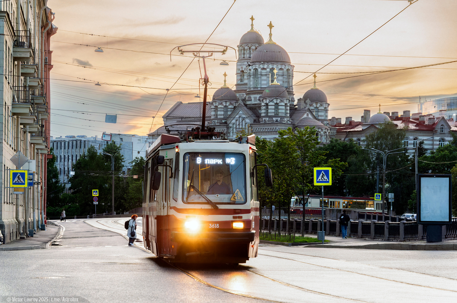 Санкт-Петербург, ТС-77 № 3618