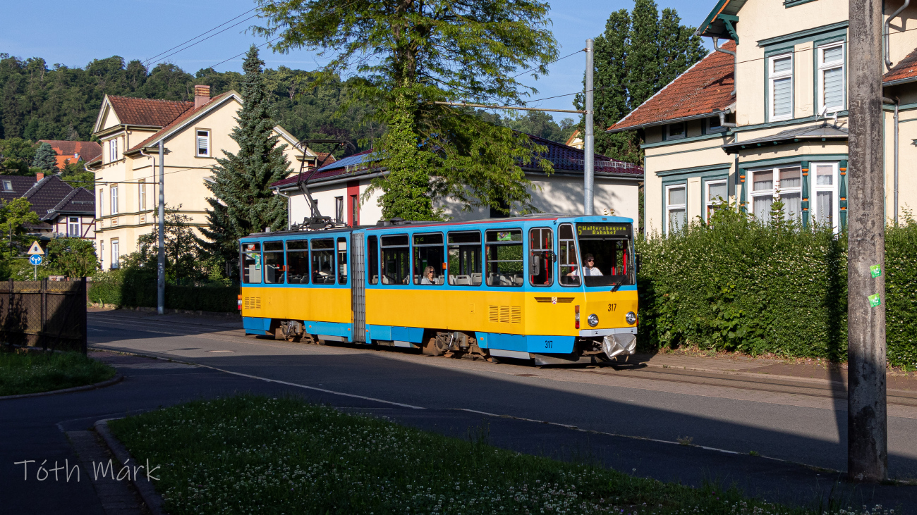 Гота, Tatra KT4DC-Z № 317