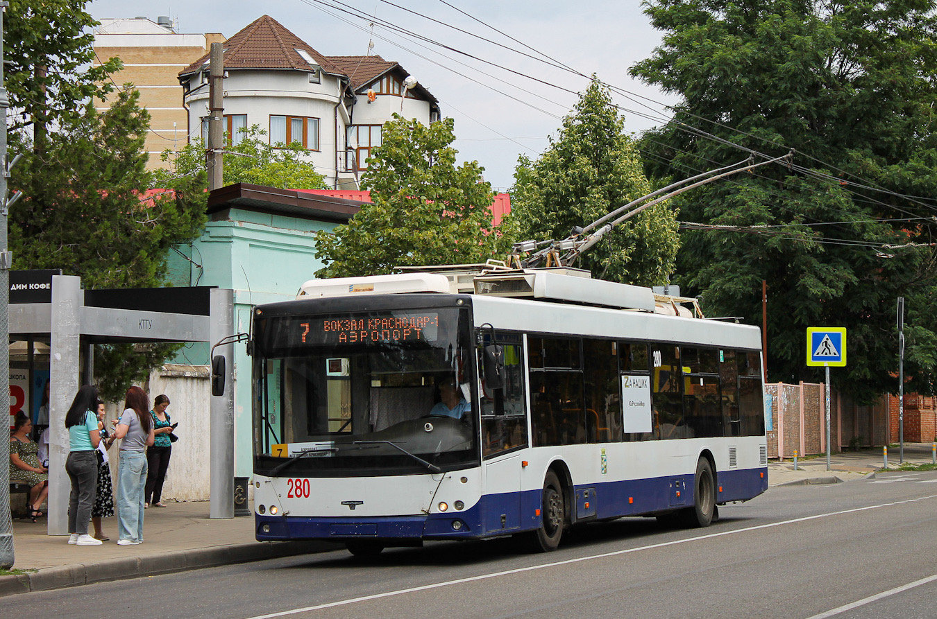 Краснодар, СВАРЗ-МАЗ-6275 № 280