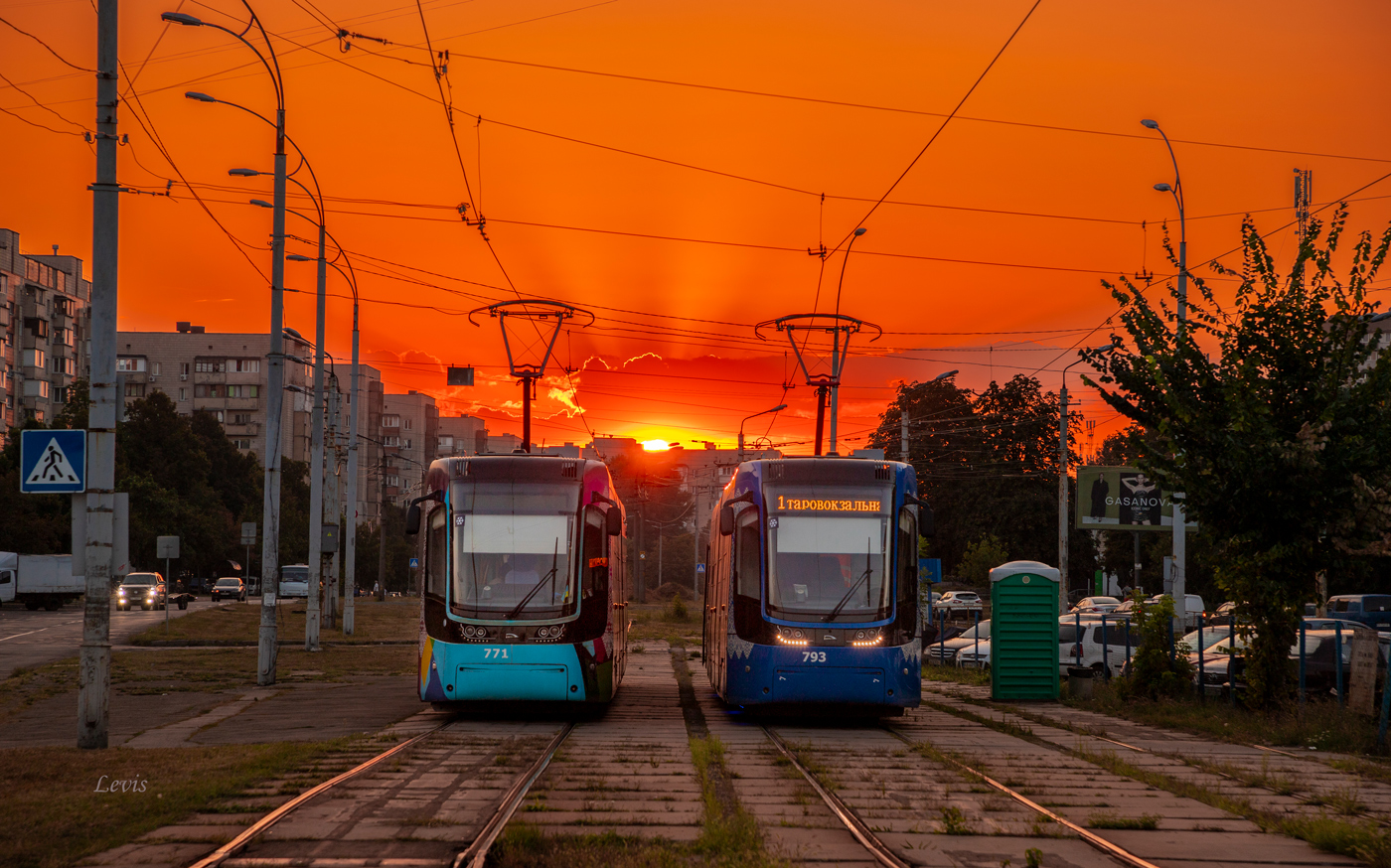 Киев, PESA 71-414К (Fokstrot) № 771; Киев, PESA 71-414К (Fokstrot) № 793