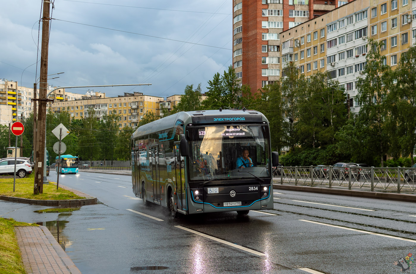 Санкт-Петербург, УТТЗ-6242.01 "Электрогород" № 2834