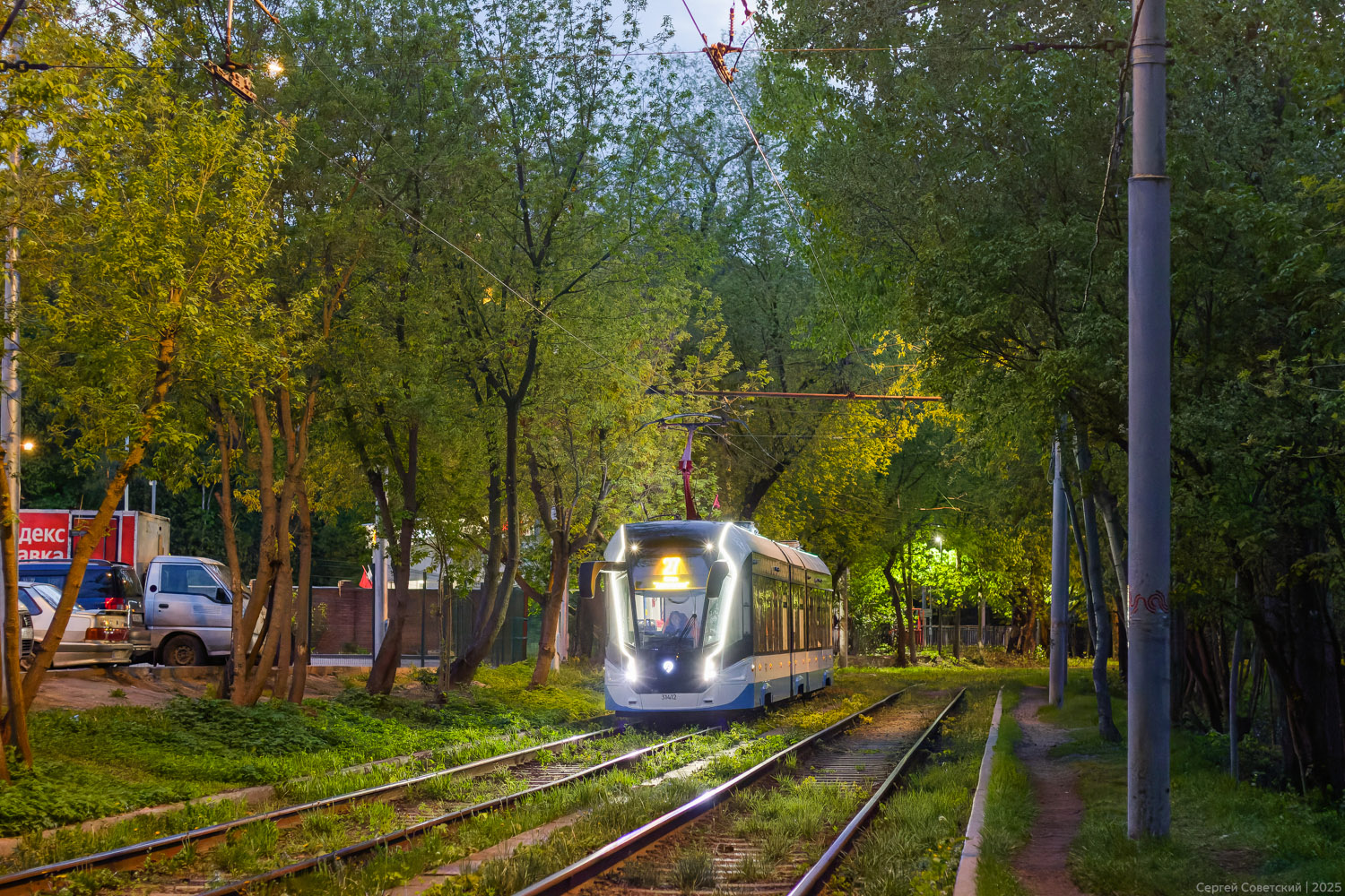 Москва, 71-931М «Витязь-М» № 31412; Москва — Трамвайные линии: САО