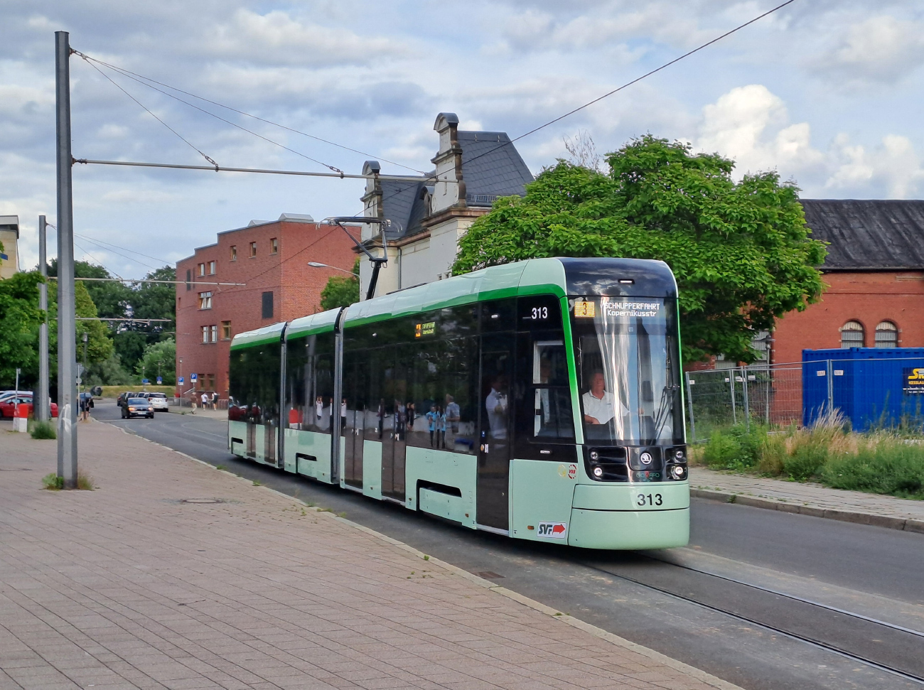 Франкфурт-на-Одере, Škoda 46T ForCity Plus № 313