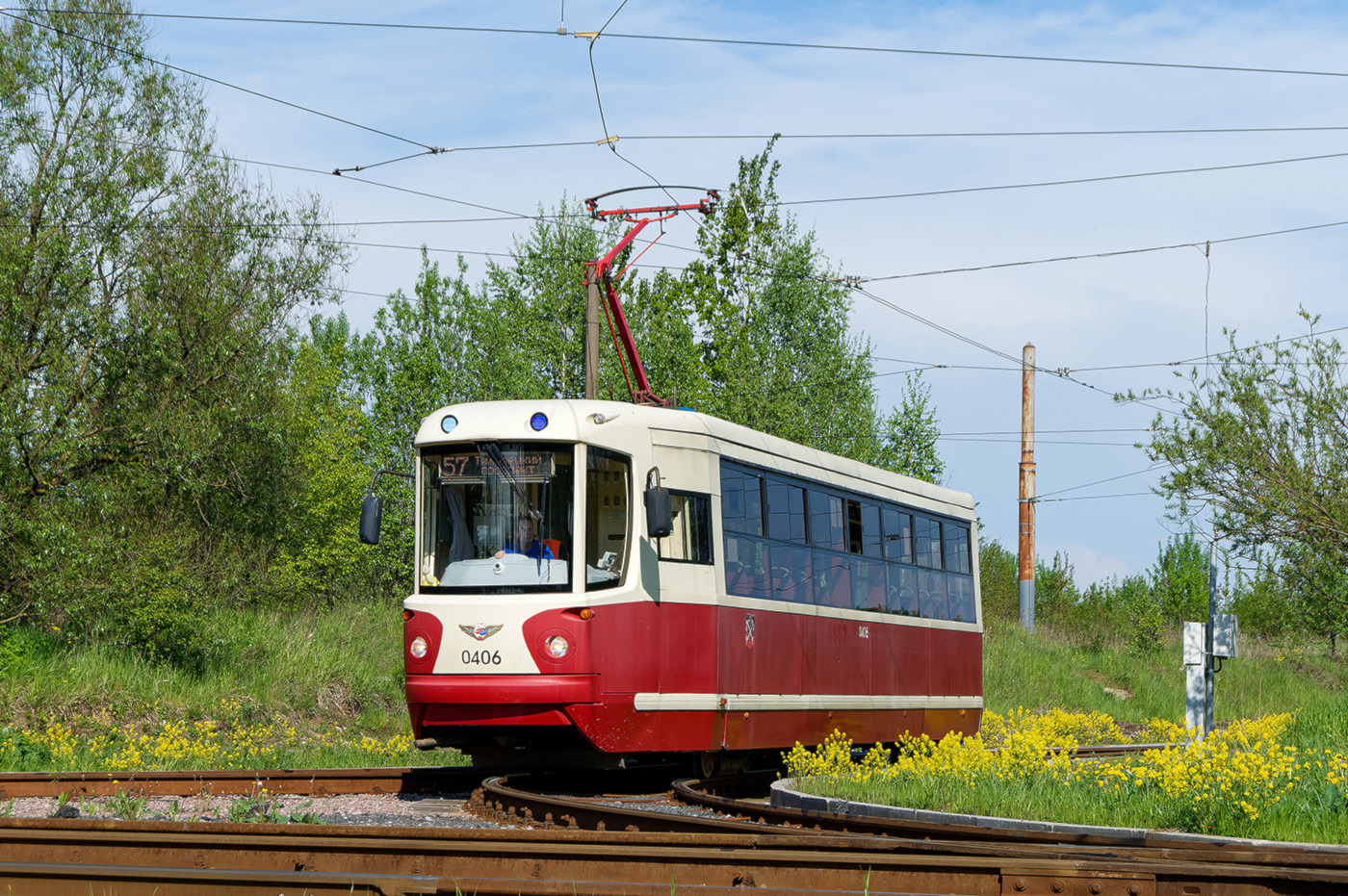 Санкт-Петербург, ЛМ-68М2 (мод. СПб ГЭТ) № 0406