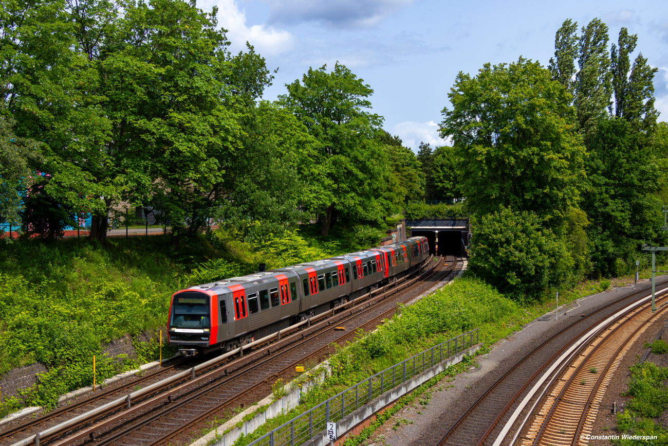 Hamburg, HHA DT5.1.4 Nr 362; Hamburg — U-Bahn — Linie U3