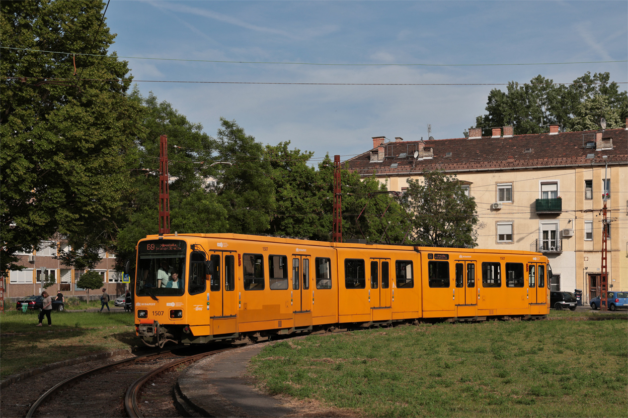 Будапешт, Duewag TW6000 № 1507
