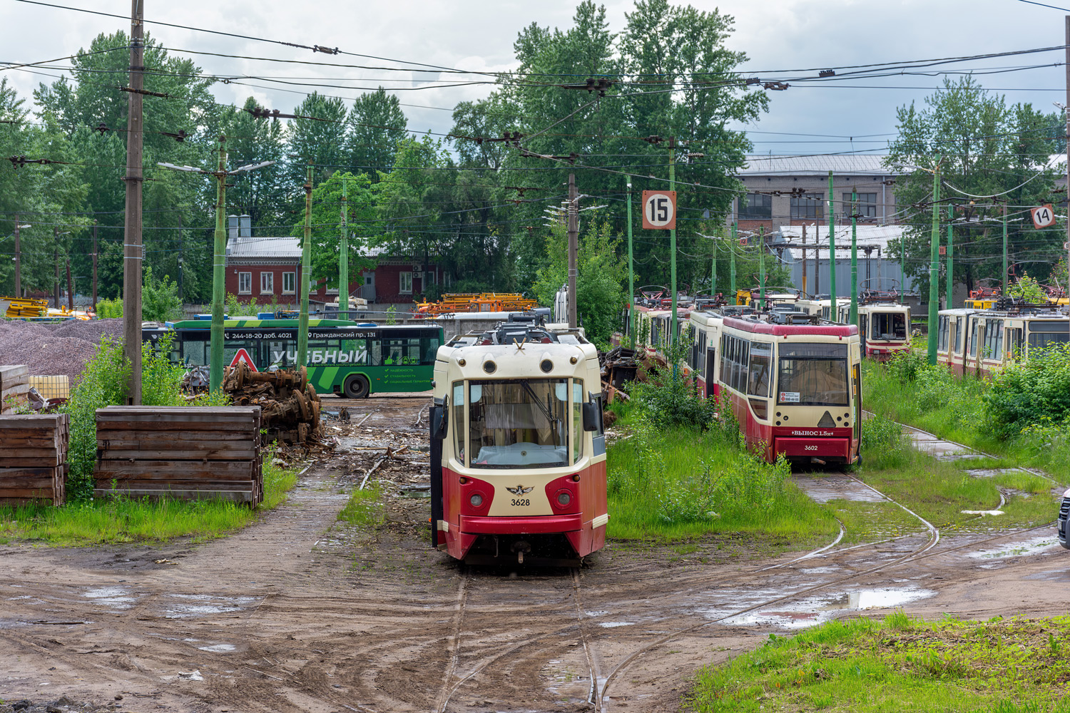 Санкт-Петербург, ЛМ-68М2 (мод. СПб ГЭТ) № 3628