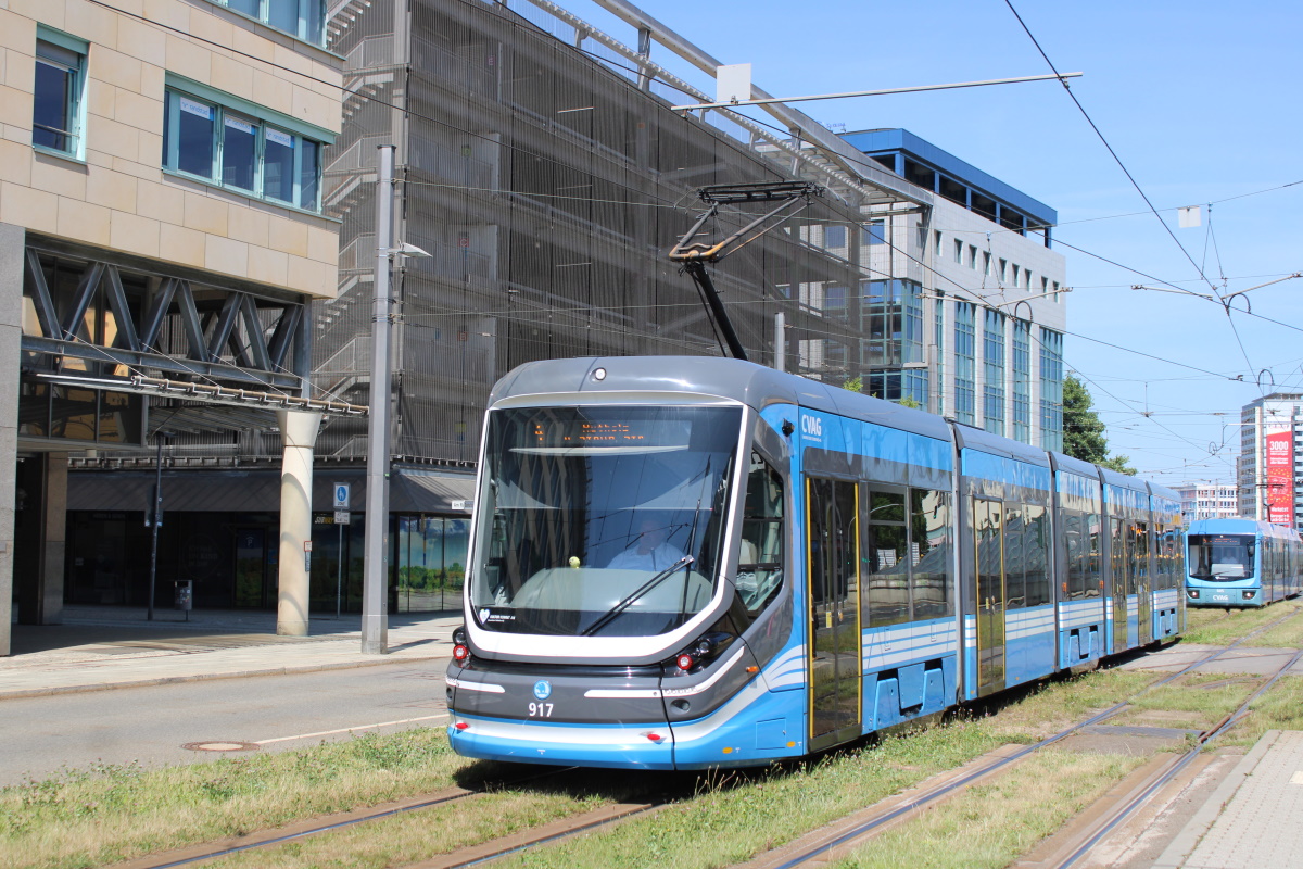 Хемниц, Škoda 35T ForCity Classic № 917