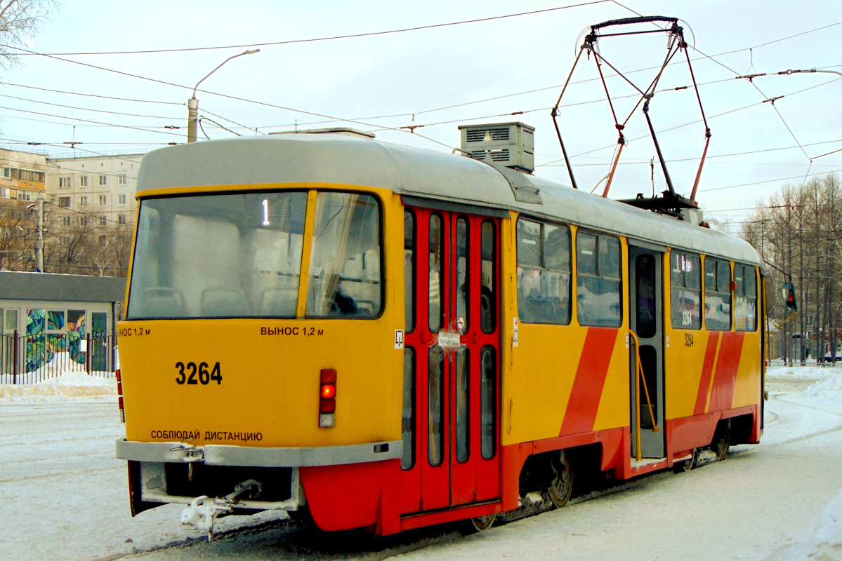Барнаул, Tatra T3SU КВР Барнаул № 3264