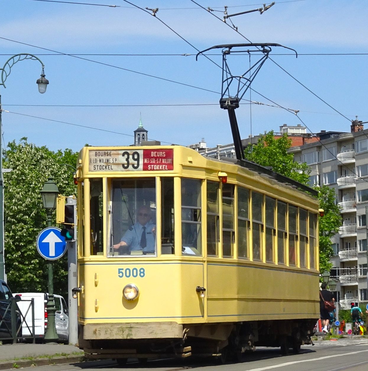 Брюссель, MIVB/STIB Series 5000 № 5008; Брюссель — 100 лет линии 39 (15/06/2025)