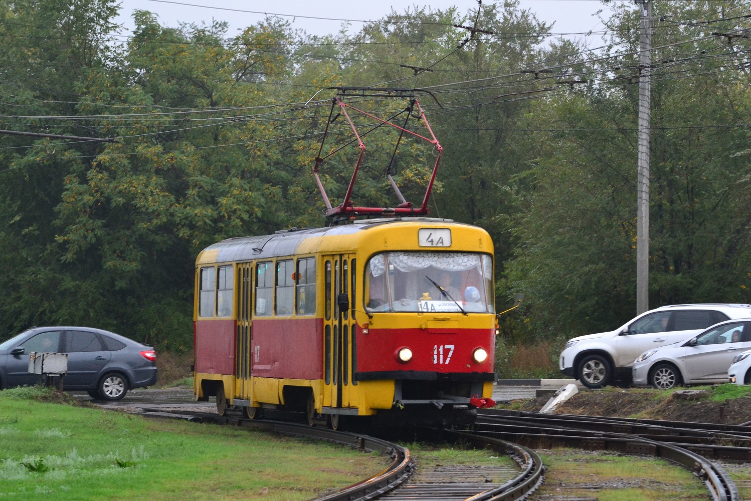 Волжский, Tatra T3SU № 117