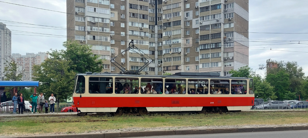 Киев, Tatra T6A5 № 315