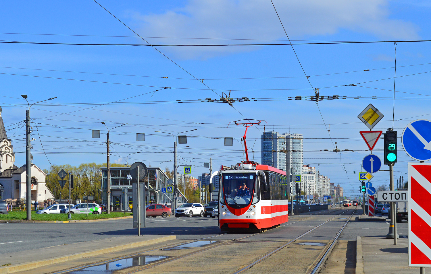 Санкт-Петербург, 71-134А (ЛМ-99АВН) № 1353