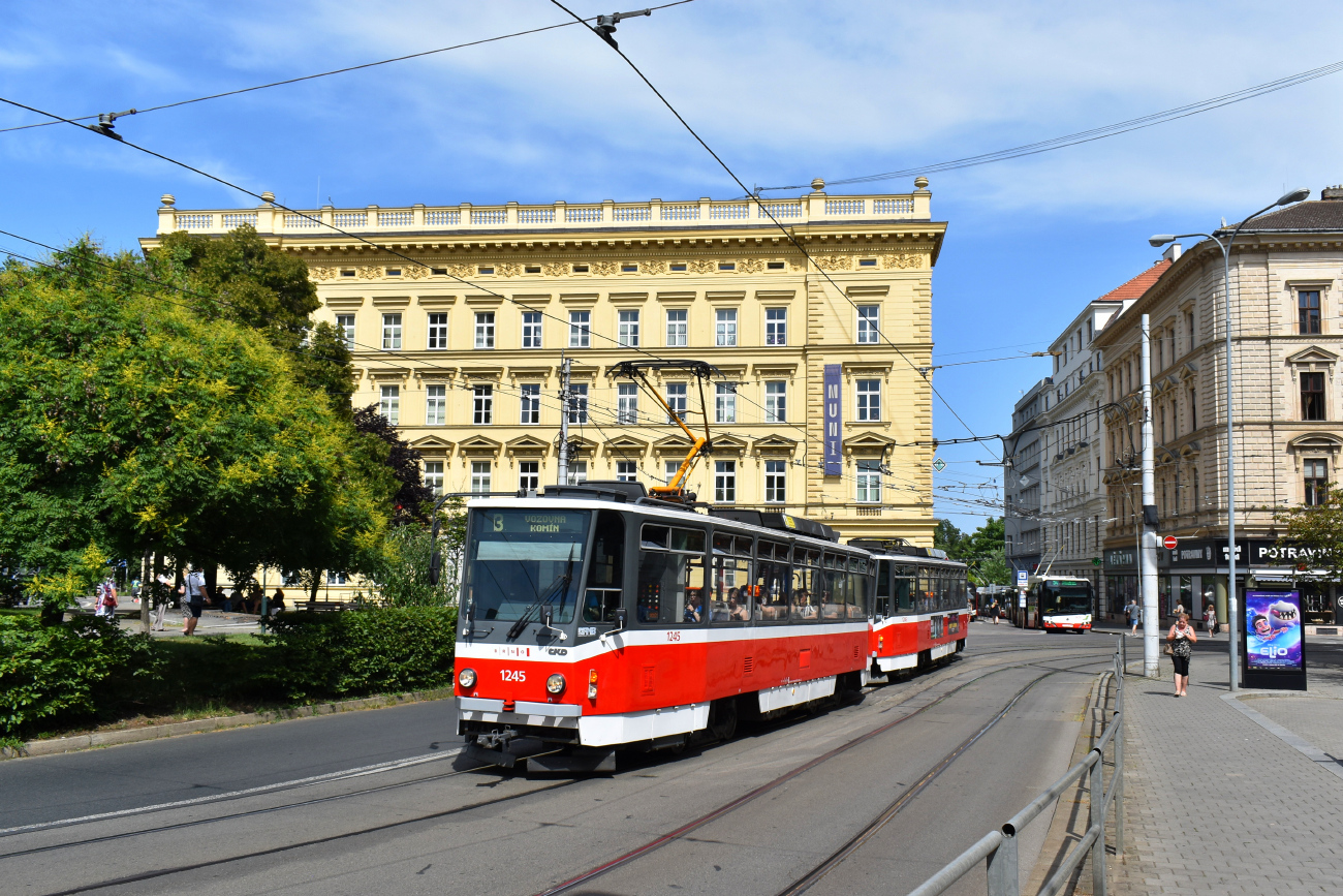 Брно, Tatra T6A5 № 1245