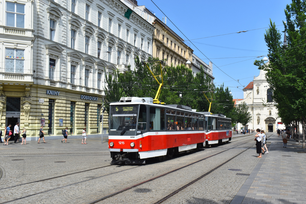 Брно, Tatra T6A5 № 1215