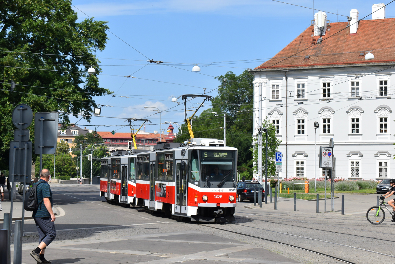 Брно, Tatra T6A5 № 1209