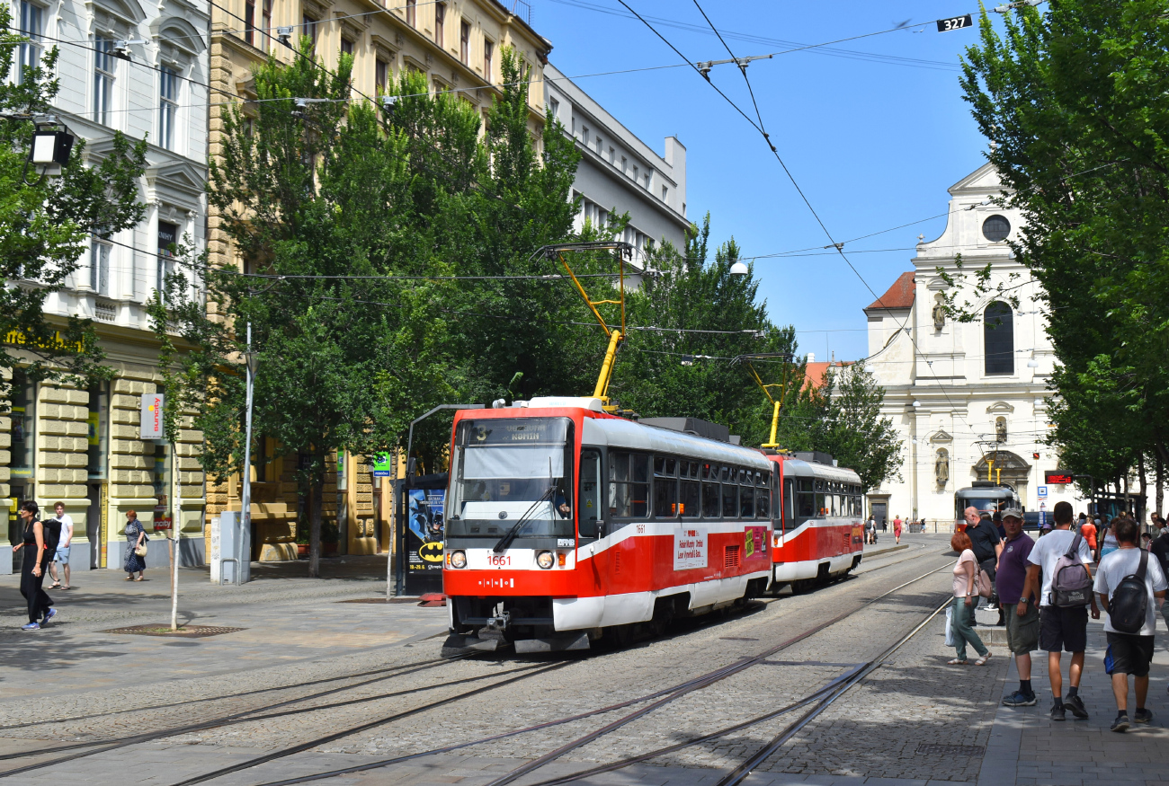 Брно, Tatra T3R (1995) № 1661