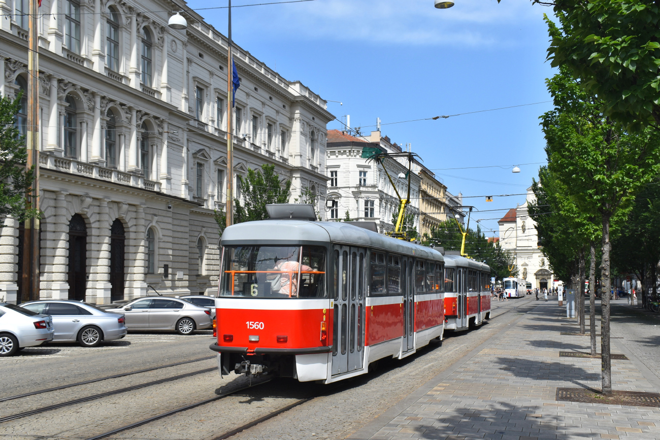 Brno, Tatra T3R.EV — 1560