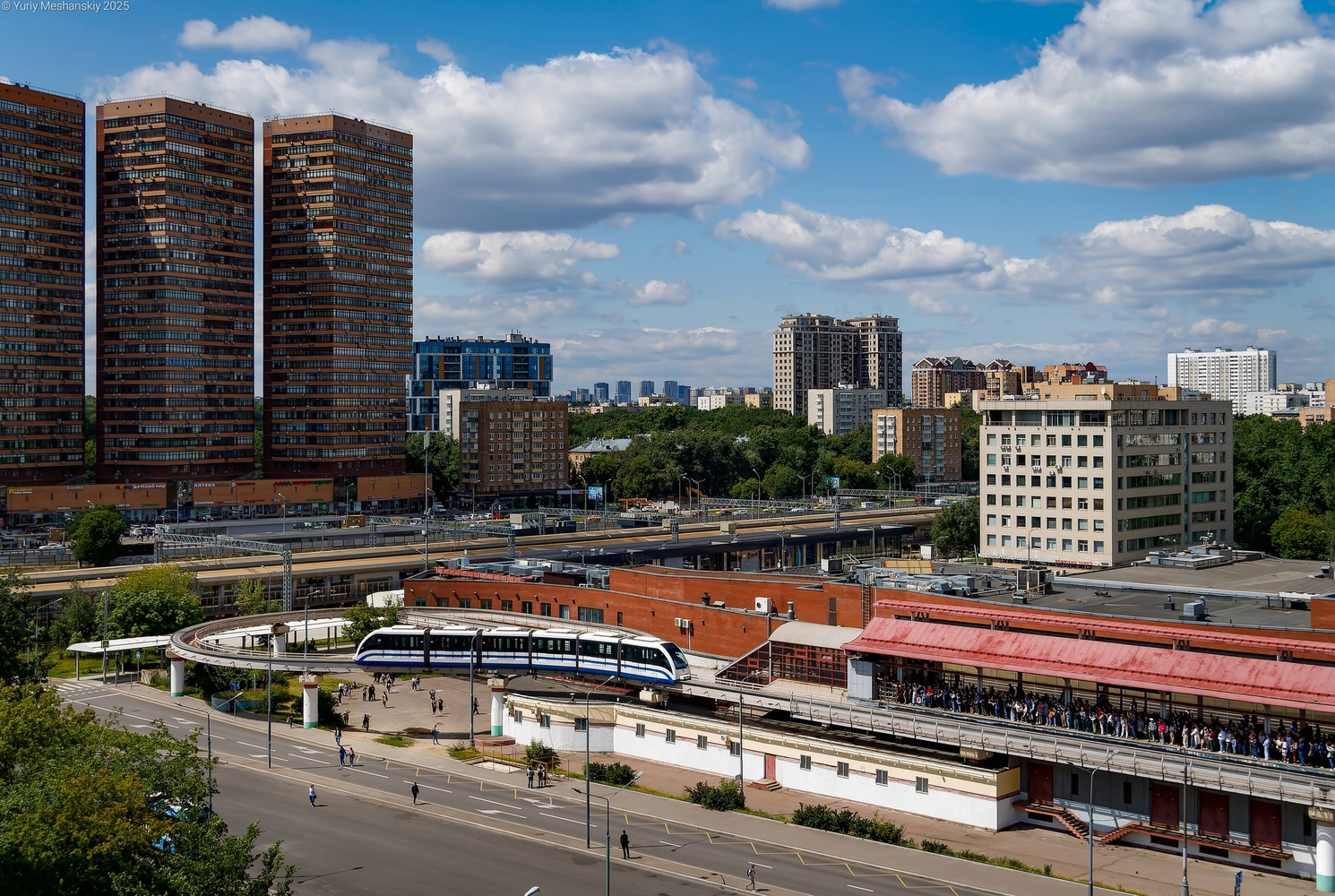 Moszkva — Last Days of the Moscow Monorail on June 26 — 27, 2025; Moszkva — Monorail; Moszkva — Views from a height