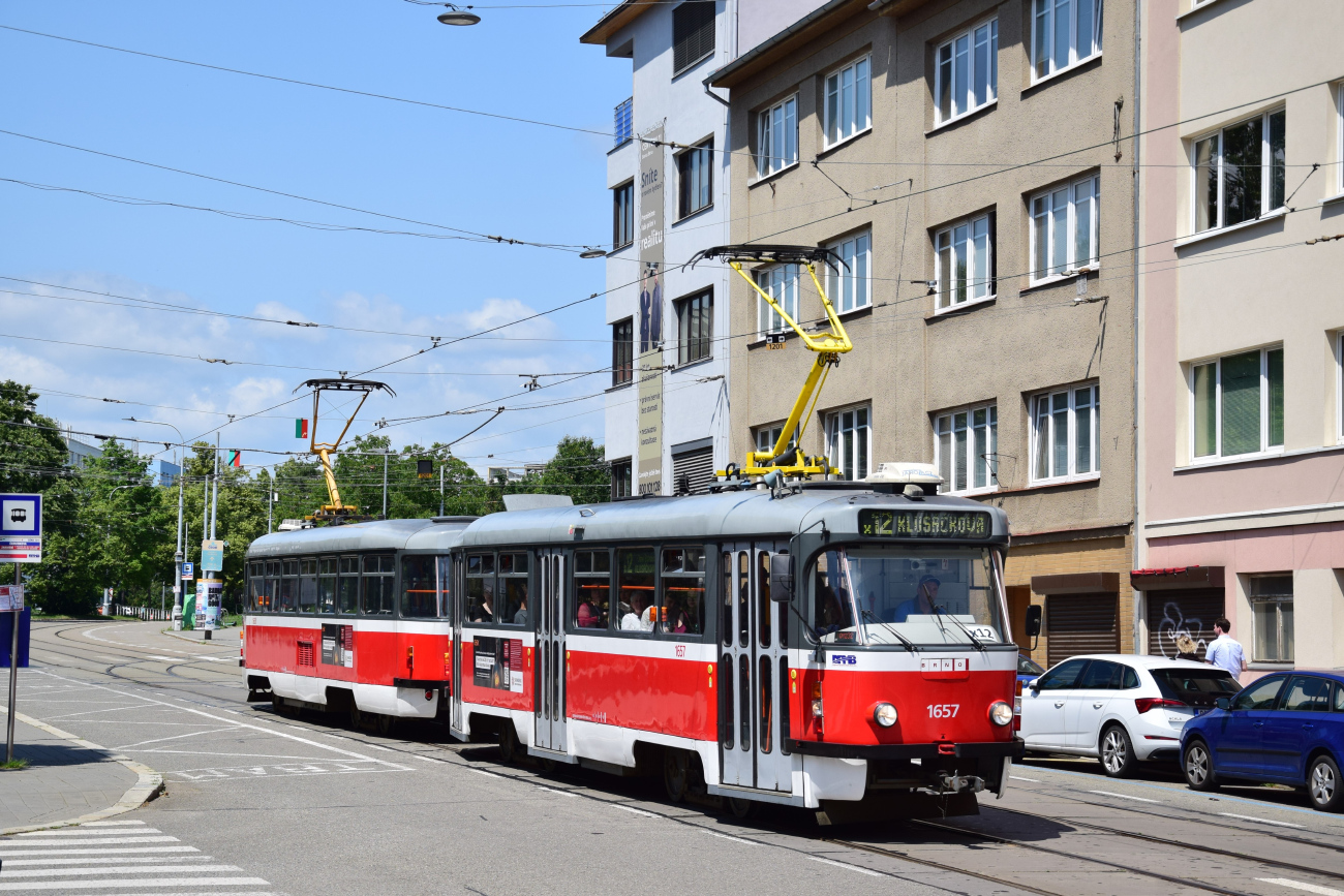 Брно, Tatra T3R.PV № 1657