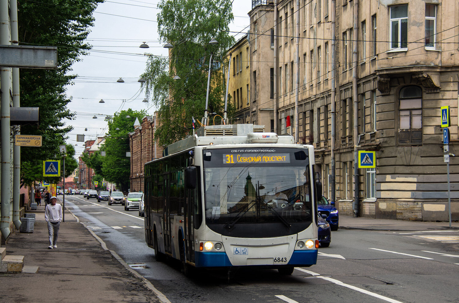 Санкт-Петербург, ВМЗ-5298.01 «Авангард» № 6843