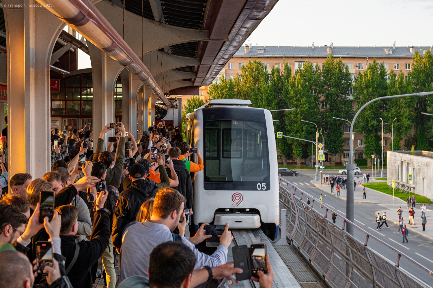 Москва — Закрытие движения Московского монорельса 26 — 27 июня 2025