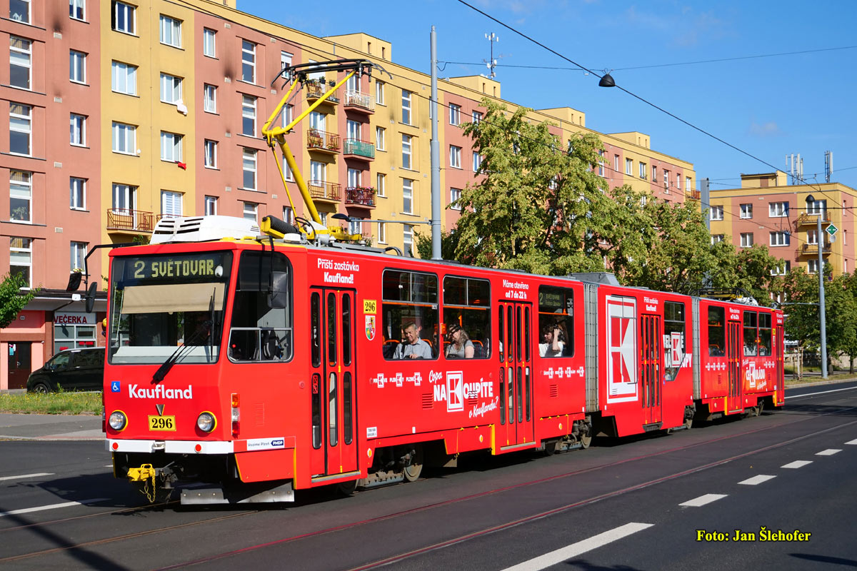 Пльзень, Tatra KT8D5R.N2P № 296