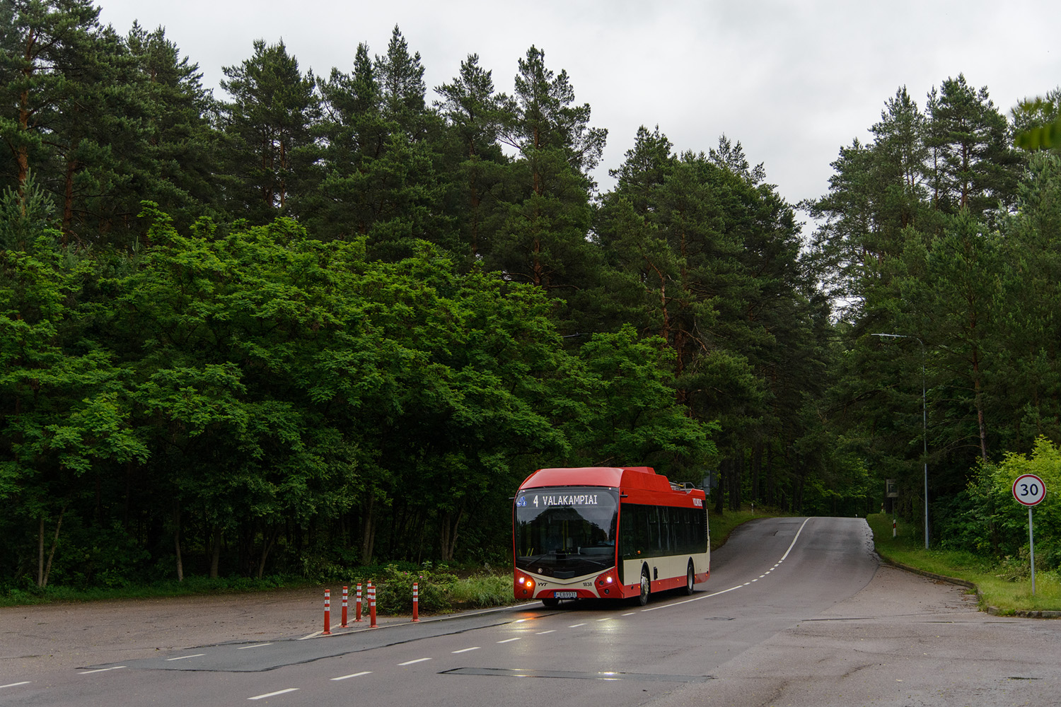 Вильнюс, Škoda 32Tr SOR № 1838