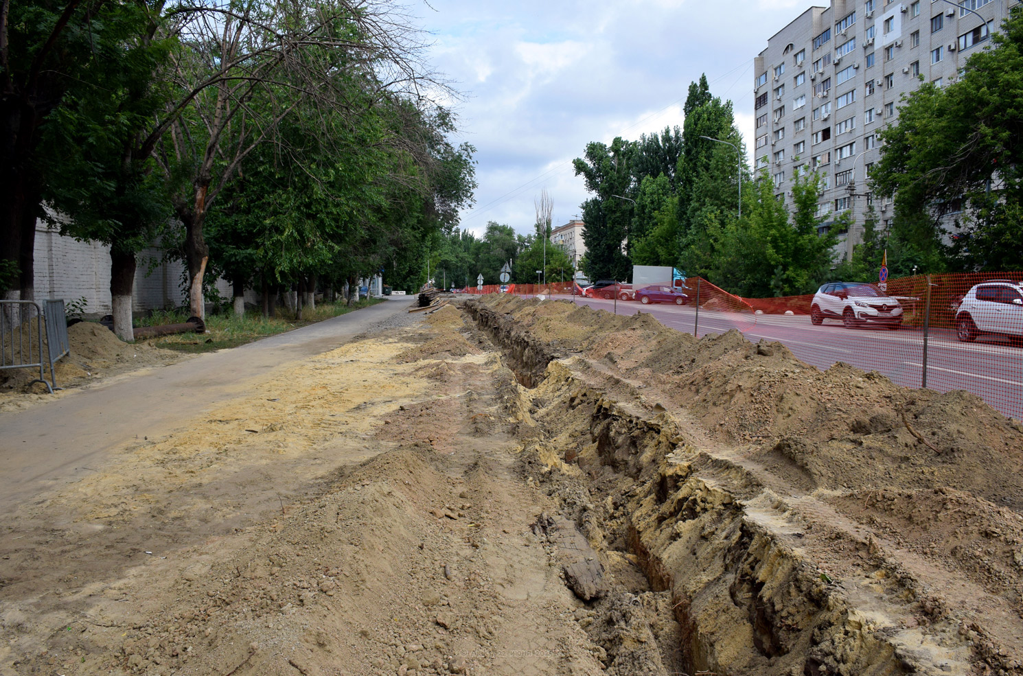 Волгоград — Ремонты и реконструкции; Волгоград — Трамвайные линии: [2] Второе депо — Центральный и Ворошиловский районы