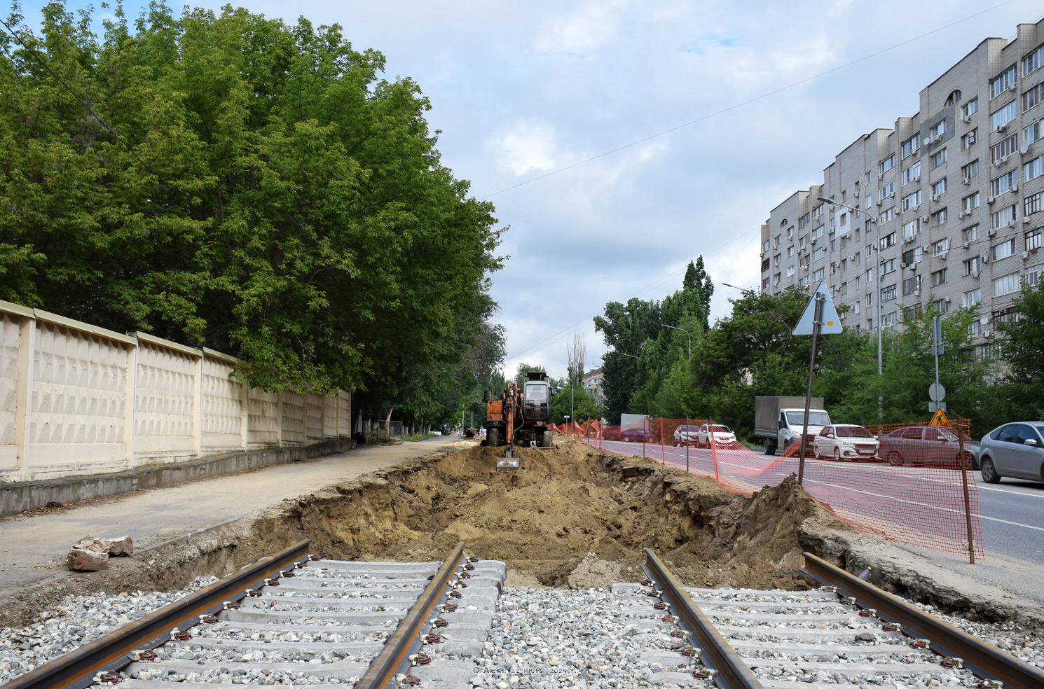 Volgograd — Reconstructions; Volgograd — Tram lines: [2] Second depot — West