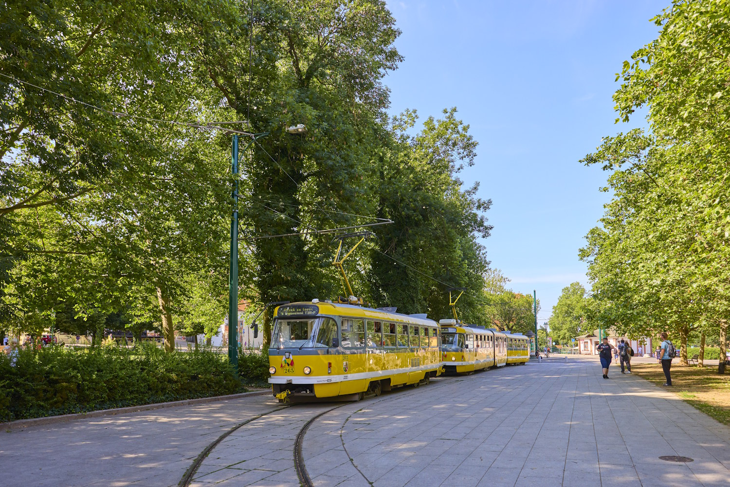 Пльзень, Tatra T3R.P № 265; Пльзень — Празднование истории трамвайного транспорта — прощание с трамваями K3R-NT и T3R-P, 70 лет эксплуатации трамваев T1 и 65 лет эксплуатации трамваев T2