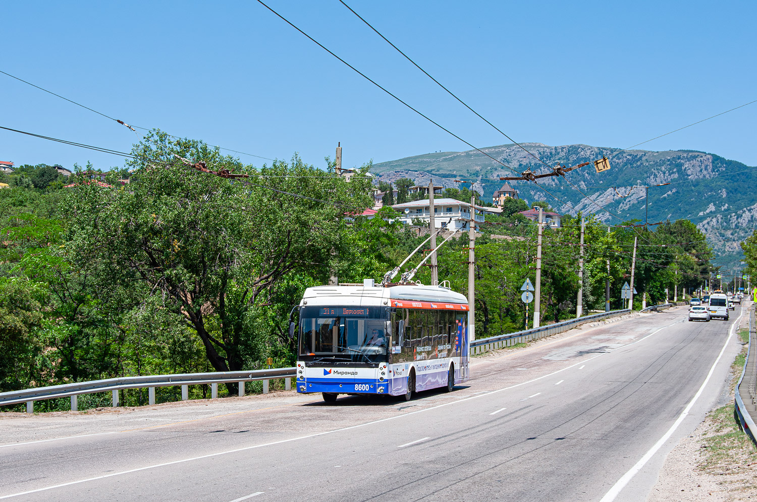 Крымский троллейбус, Тролза-5265.05 «Мегаполис» № 8600