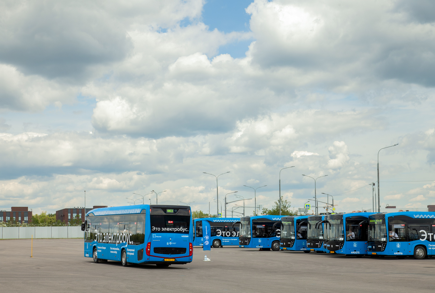 Москва, КАМАЗ-6282 № 400589; Москва — Конкурс мастерства водителей электробусов "Московские мастера-2025" 28 июня 2025