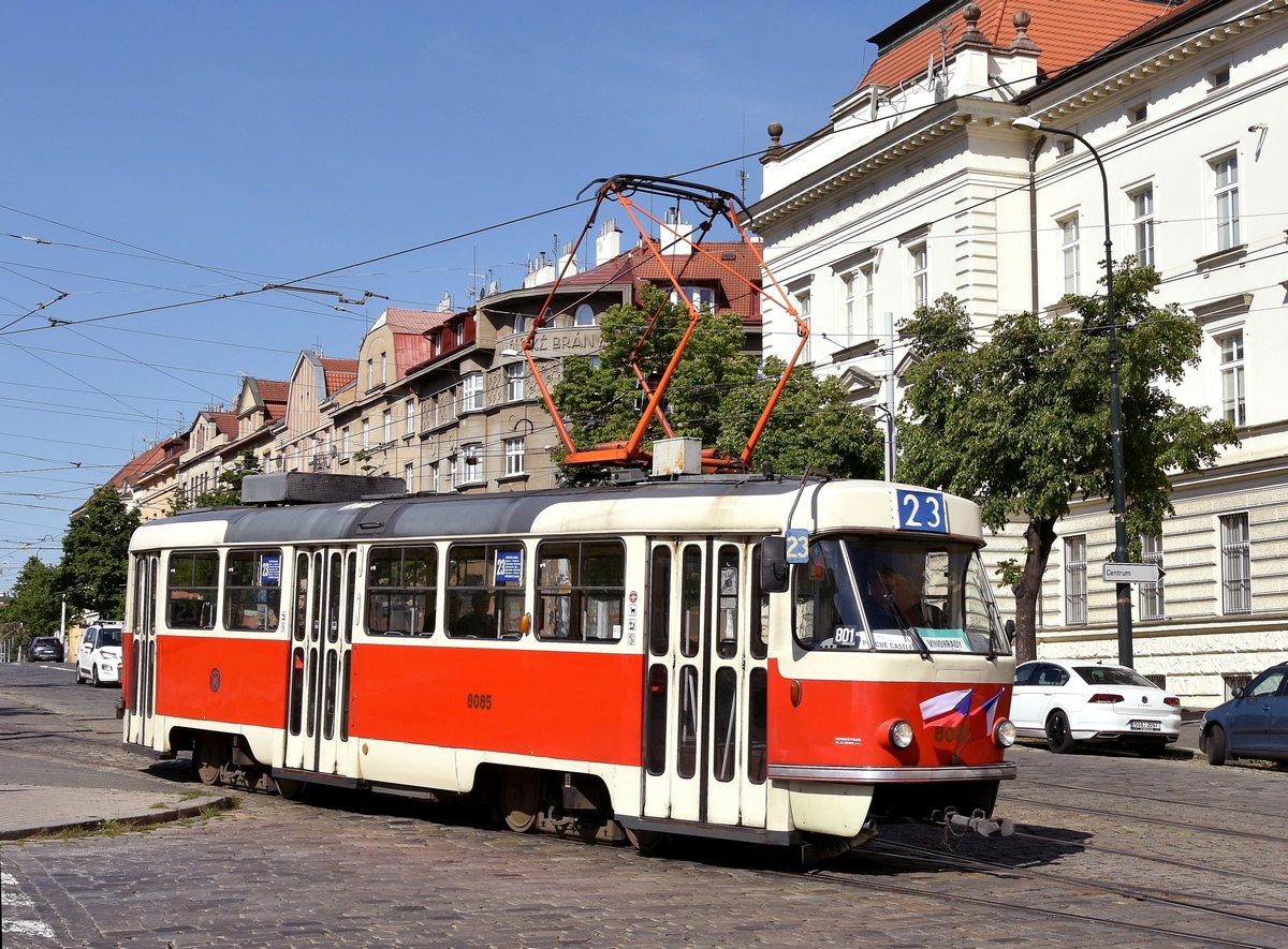 Прага, Tatra T3M № 8085