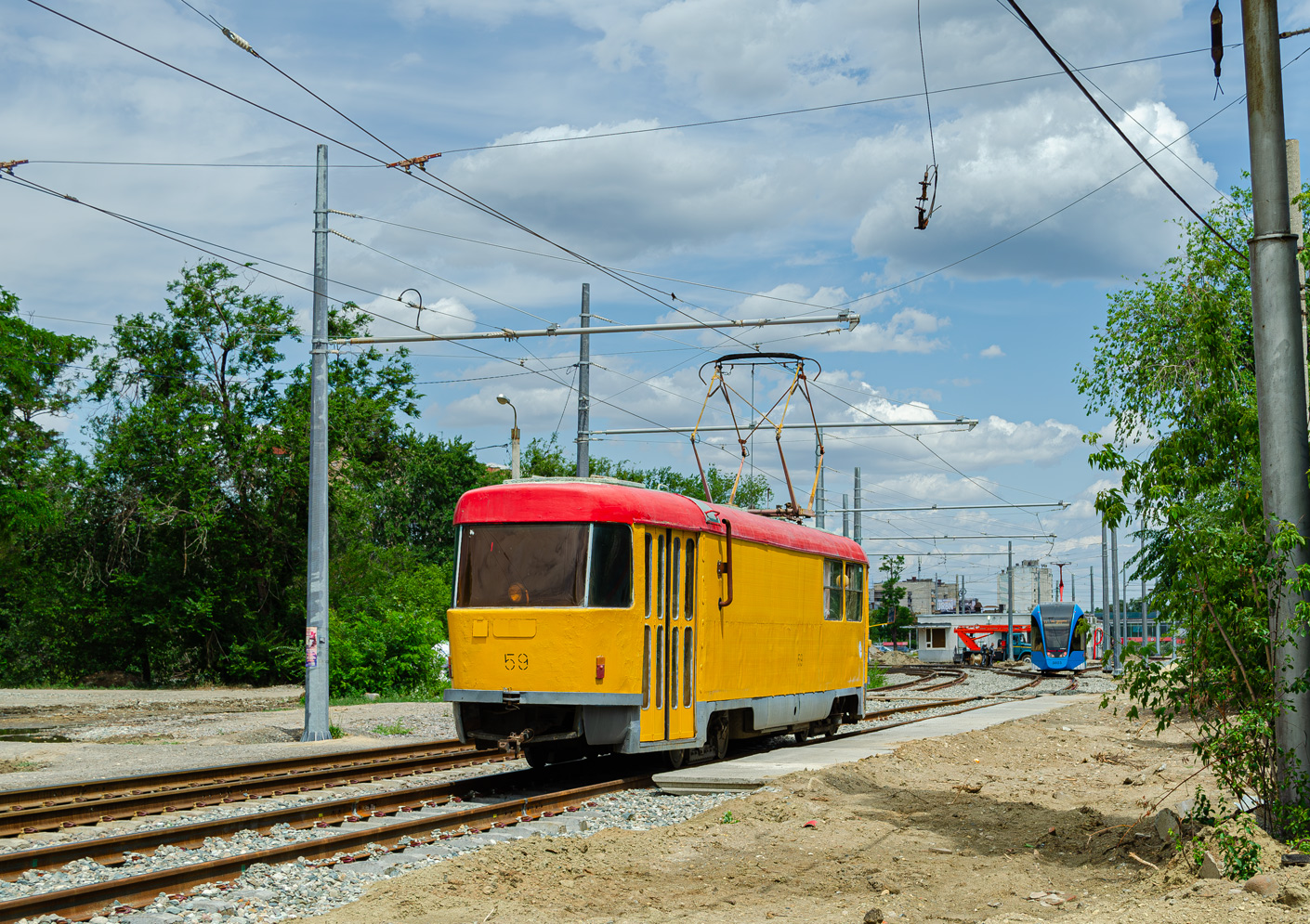 Волгоград, Tatra T3SU (двухдверная) № 59