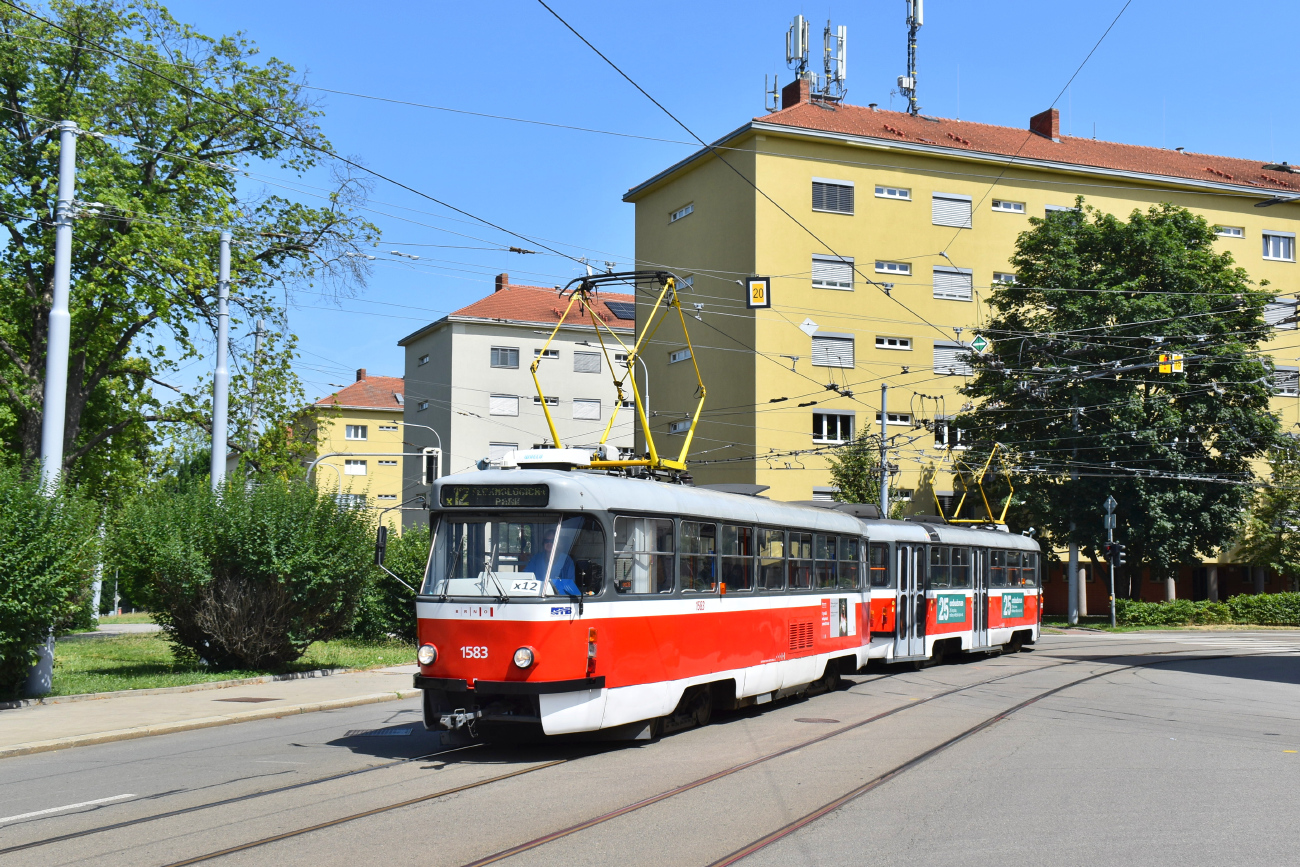 Брно, Tatra T3P № 1583