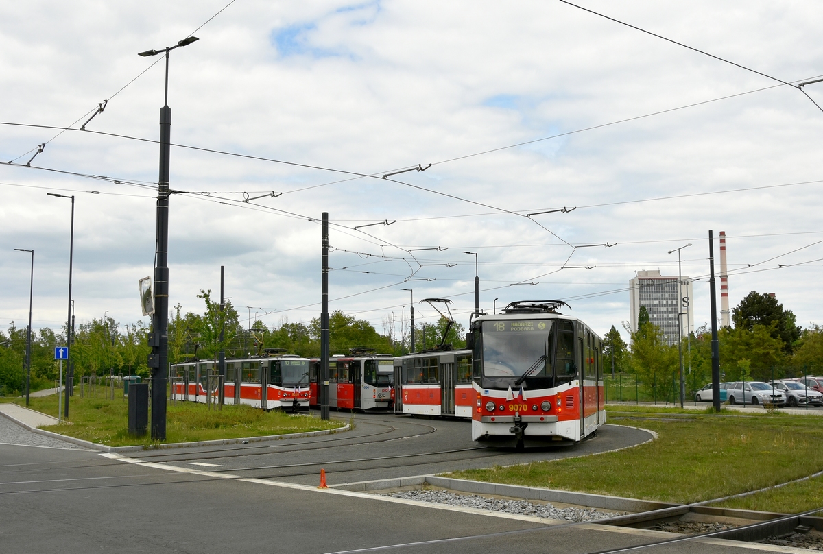 Прага, Tatra KT8D5R.N2P № 9070