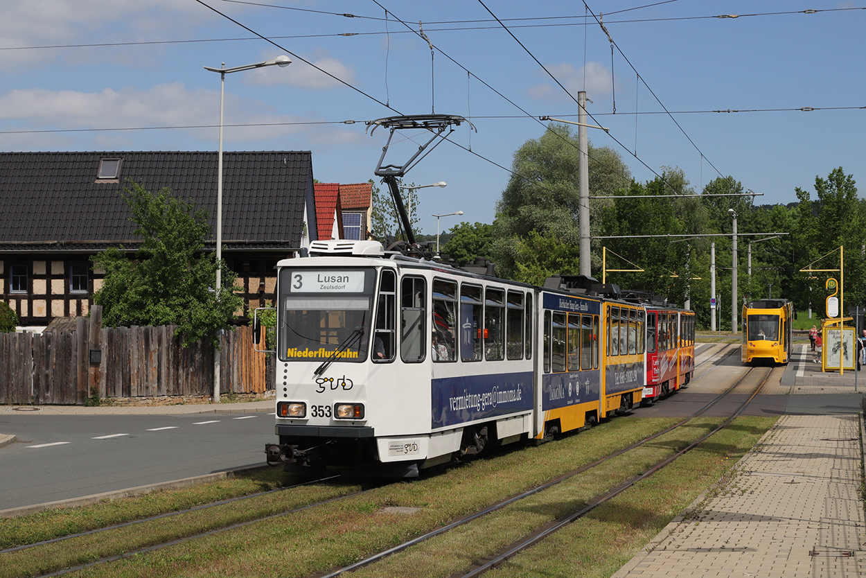 Гера, Tatra KTNF8 № 353
