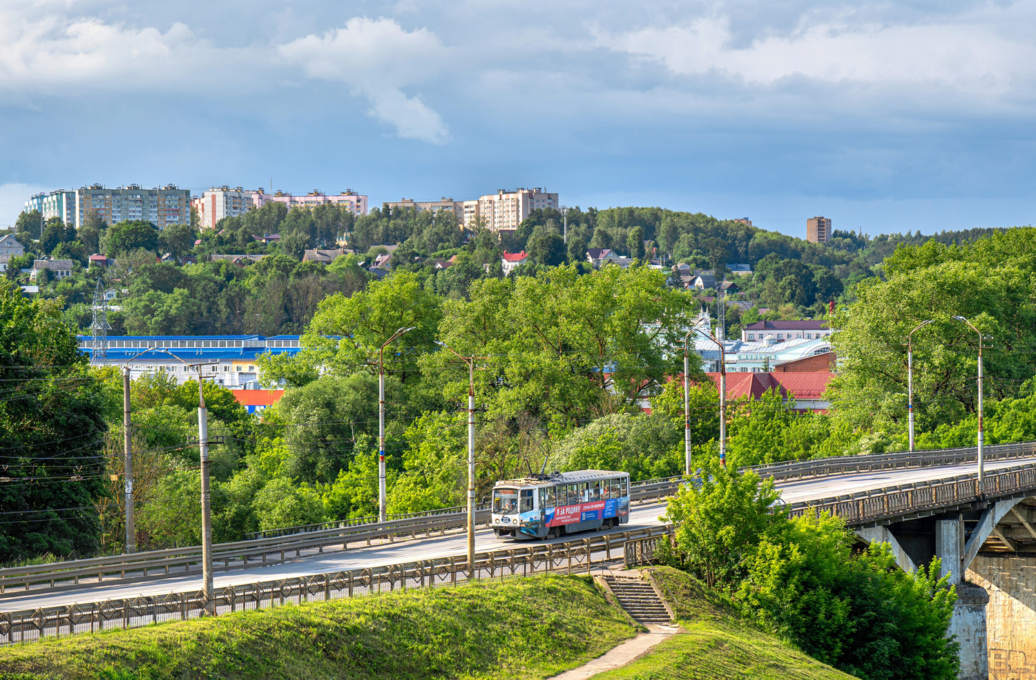 Smolensk — Tramway lines, infrastructure and final stations