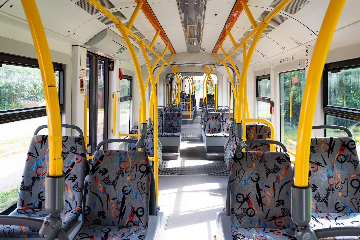Уфа, 71-414 (Pesa Fokstrot) № 1222; Уфа — Салоны