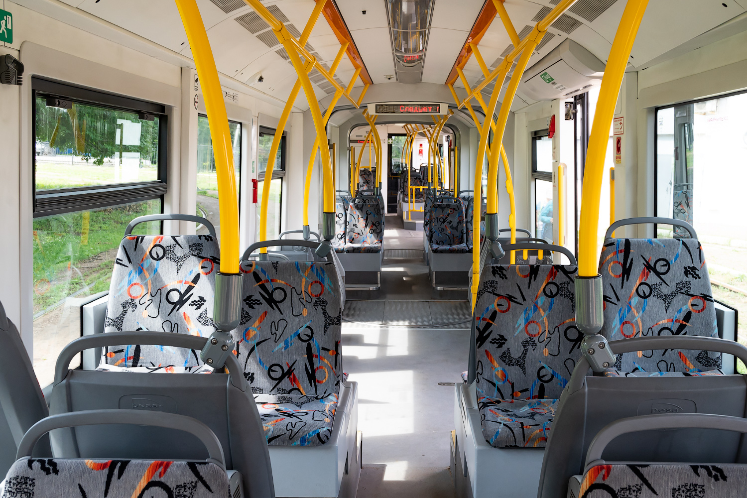 Уфа, 71-414 (Pesa Fokstrot) № 1227; Уфа — Салоны