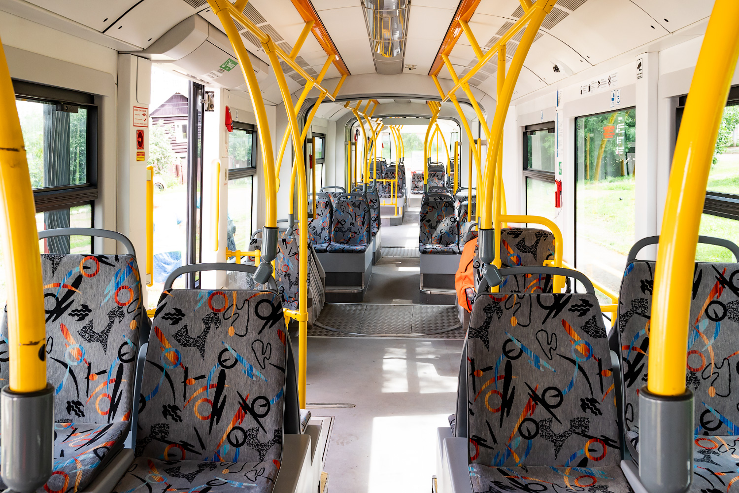 Уфа, 71-414 (Pesa Fokstrot) № 1227; Уфа — Салоны