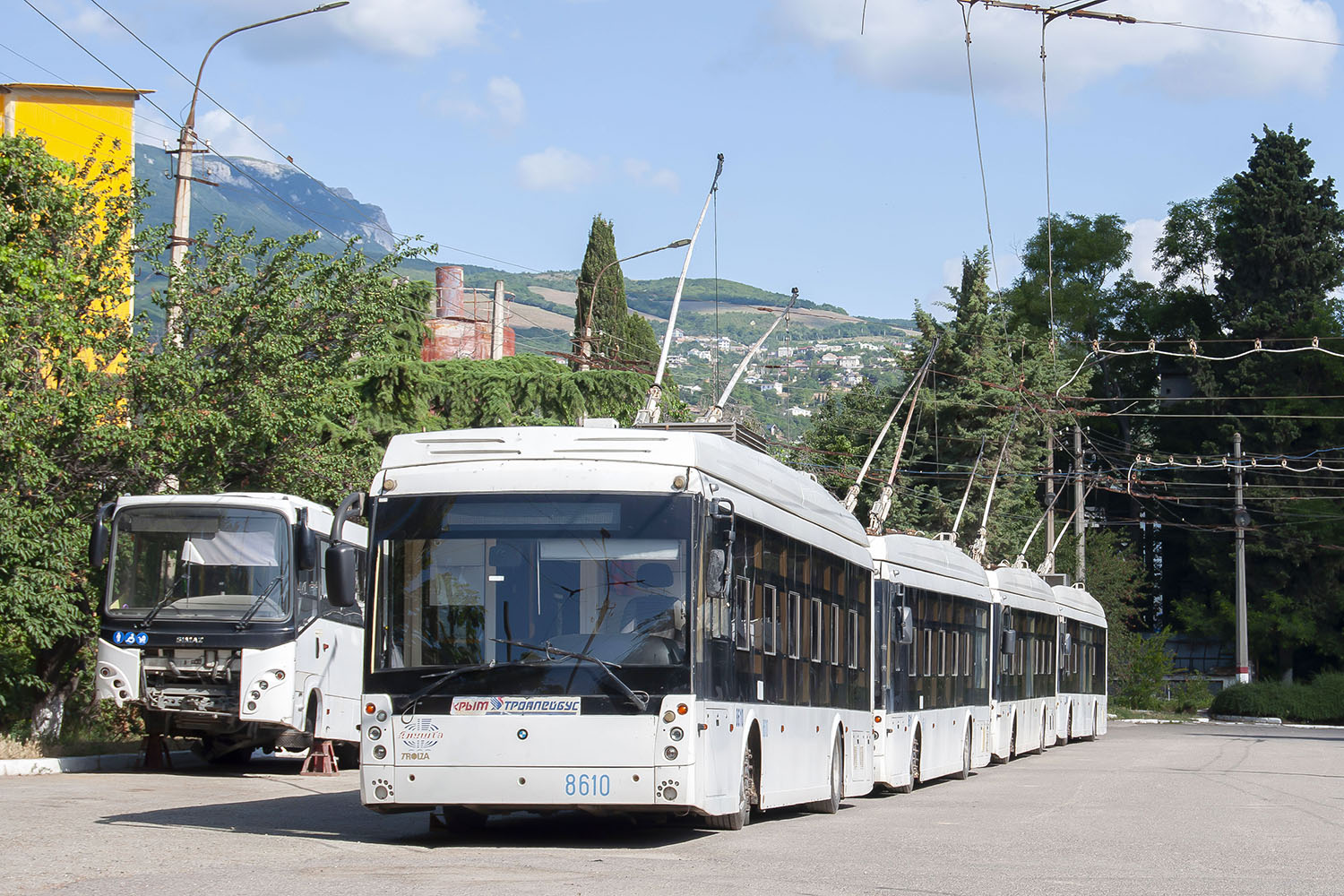 Крымский троллейбус, Тролза-5265.05 «Мегаполис» № 8610