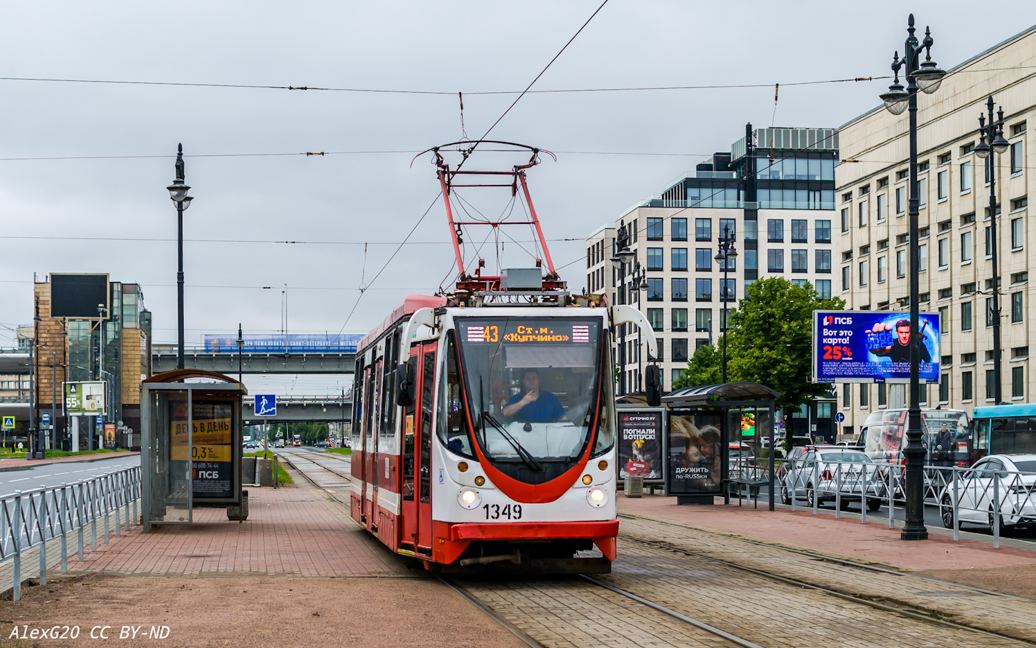 Санкт-Петербург, 71-134А (ЛМ-99АВН) № 1349