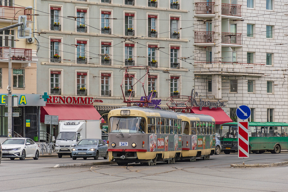 Jekaterinburg, Tatra T3SU Nr. 347
