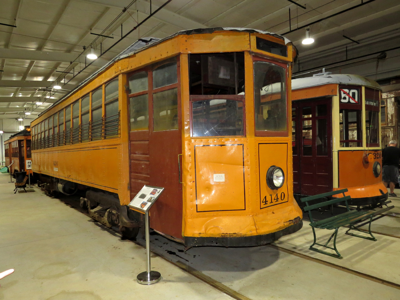 Washington, PA, Pressed Steel 4-axle motor car nr. 4140