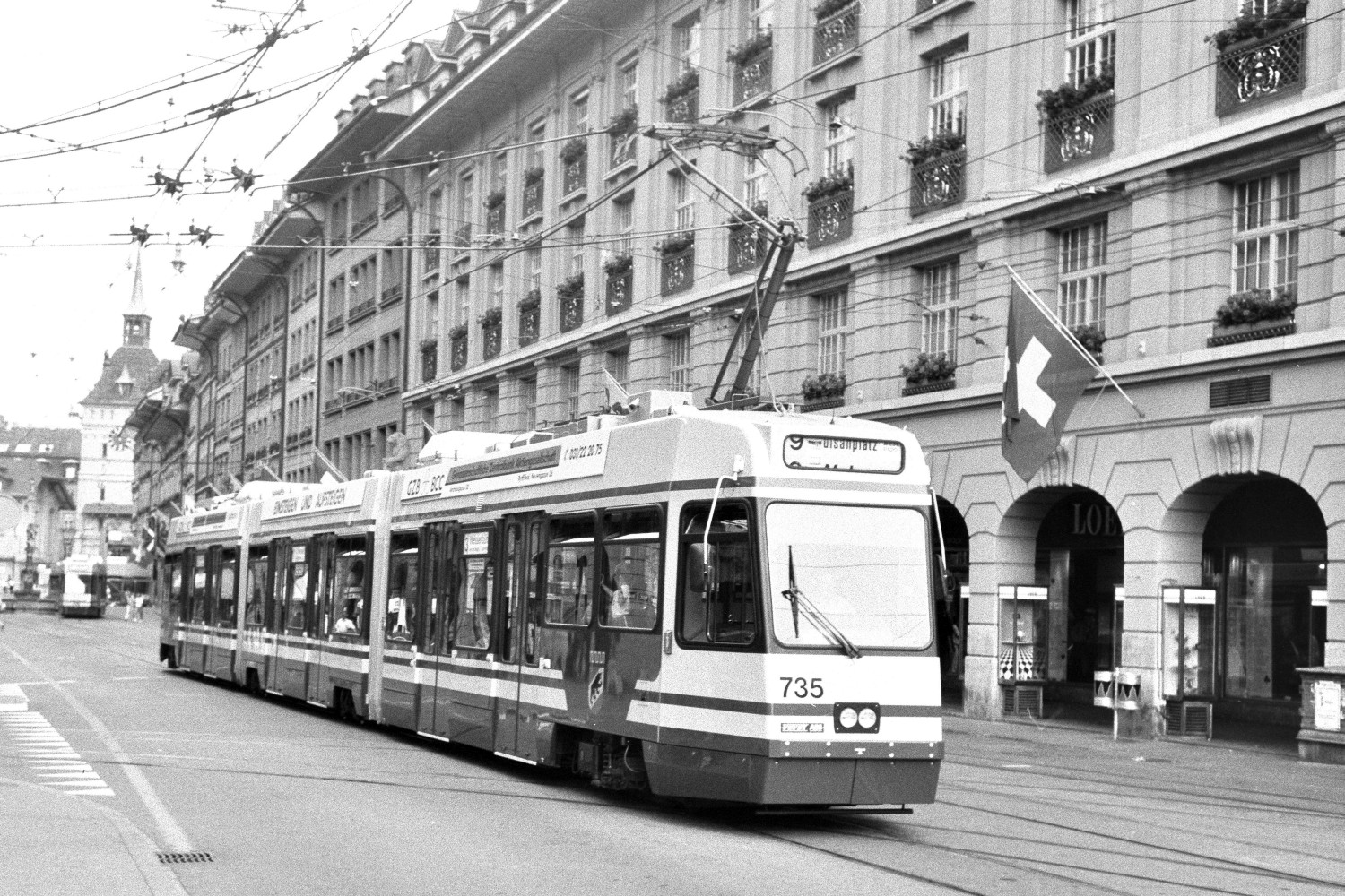 Берн, ACMV/ABB/Duewag Be 4/8 № 735